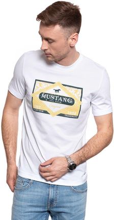 Mustang Męski T-Shirt Alex C Print 1009504 2045