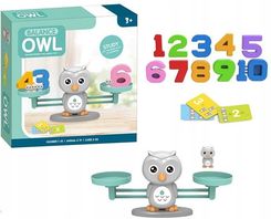 Zdjęcie Waga Szalkowa Edukacyjna Nauka Liczenia Sowa Duża 5903039721807 - Skierniewice