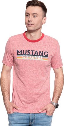 Mustang Męski T-Shirt Alex C Print 1009923 8347