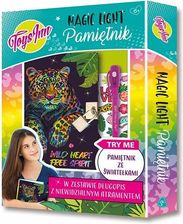 Zdjęcie Stnux Pamiętnik Magic Light Pantera - Barlinek