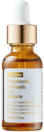 By Wishtrend Polyphenol In Propolis 15% Serum Regenerujące Do Skóry Z Problemami 30 ml