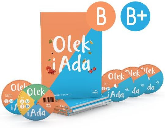 Podręcznik szkolny Olek i Ada. Poziom B i B+. Pakiet metodyczny - Ceny