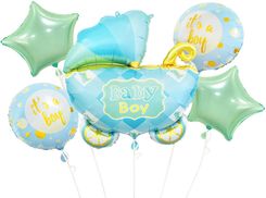 Zdjęcie Godan Bukiet Balonów Foliowych Wózek Baby Boy 5Szt - Reda