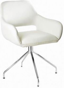 Unique Talia Biały Krzesło Konferencyjne