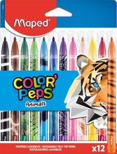 Zdjęcie Maped Flamastry Colorpeps Animals 12szt.uk 845403 - Orzesze