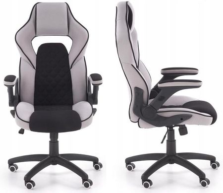 Halmar Fotel Biurowy Sonic Czarny Krzesło Obrotowe