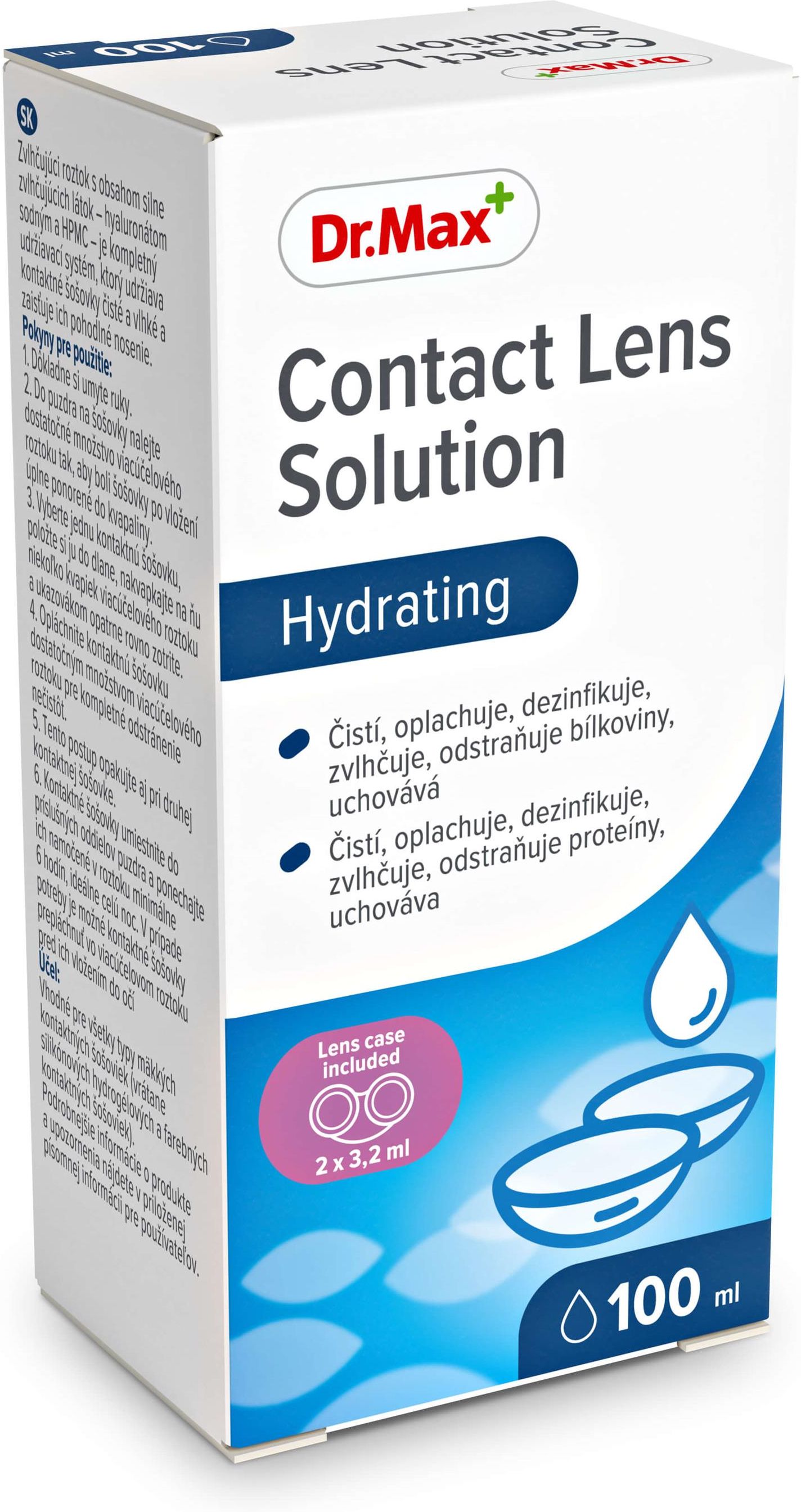 Akcesoria Do Soczewek Dr.Max Contact Lens Solution Płyn Do Soczewek ...