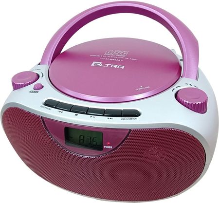 Eltra MASZA 2 Radioodtwarzacz CD MP3 USB SD Model CD53USB Różowy