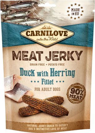 Carnilove Meat Jerky Duck & Herring Fillet 100G