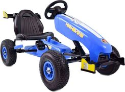 Zdjęcie Super-Toys Gokart Na Pedały Koła Pompowane Hamulce/g203 Niebieski - Sułkowice