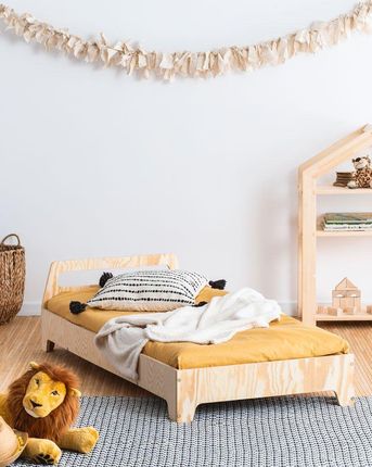 Elior Drewniane łóżko młodzieżowe Mailo 2X 80x150cm 
