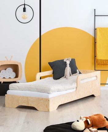 Elior Drewniane pojedyncze łóżko młodzieżowe 16 rozmiarów Filo 3X 80x200cm 