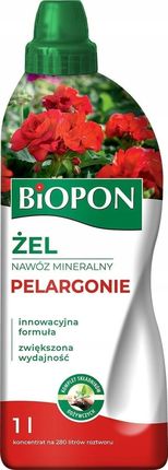 Nawóz Mineralny Żel Do Pelargonii 1L Biopon