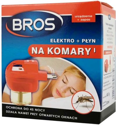 Bros Na Komary Elektro + Płyn 45 Nocy