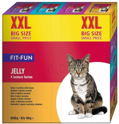 Fit+Fun Jelly Mix 4 Warianty 92X100G