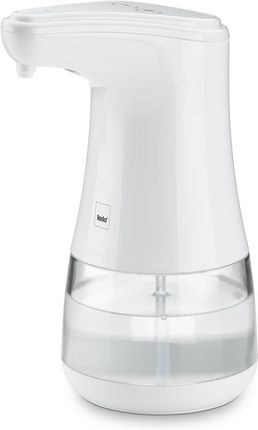 KELA Aurie 360 ml biały - dozownik do mydła w płynie lub płynu do dezynfekcji bezdotykowy