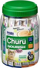 Inaba Cat Churu Nourrish Formuła z Tuńczykiem i Kurczakiem 50x14g