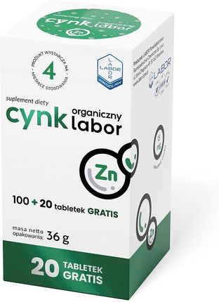 Labor, Cynk organiczny, 120 tabl.