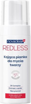 Novaclear, Redless Kojąca Pianka do mycia twarzy, 100 ml