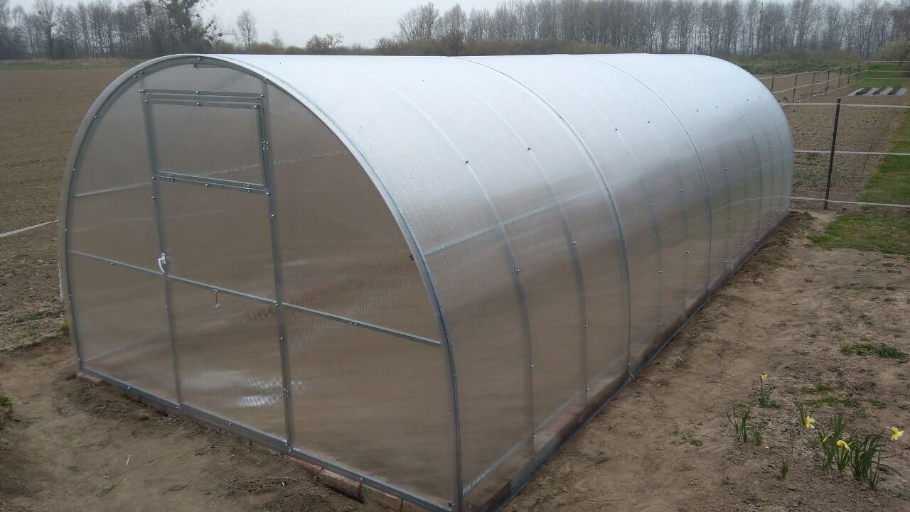 Tunel Szklarnia Ogrodowa 3x6 m profile 20x20 POLIWĘGLAN 4mm