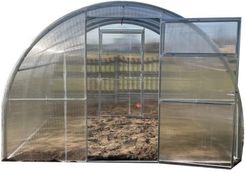 Szklarnia z poliwęglanu Tunel Ogrodowy 3x6 m profile 20x20 POLIWĘGLAN 4mm