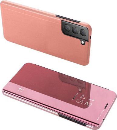 Hurtel Clear View Case futerał etui z klapką Xiaomi Mi 11 różowy