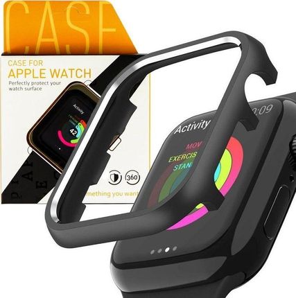 Alogy Etui nakładka do Apple Watch 4 42mm Black
