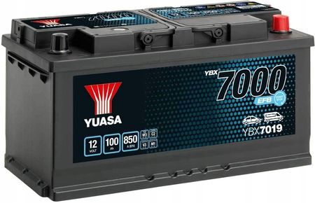Akumulator Yuasa Ybx7019 Efb 100Ah 850A Świeżutki