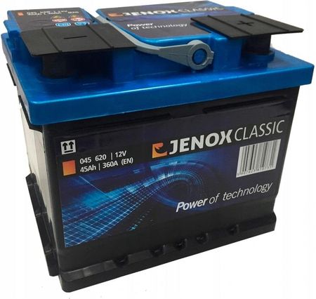 Akumulator Jenox Classic 45Ah 360A Świeżutki 045620