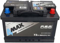 Zdjęcie 4Max Ecoline 72Ah 680A P Bat72 680P 4Max - Legnica