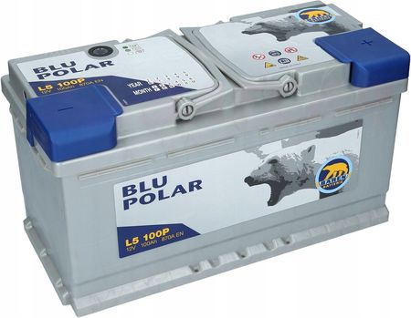 Akumulator Baren Blu Polar 12V 100Ah 870A L5 100P