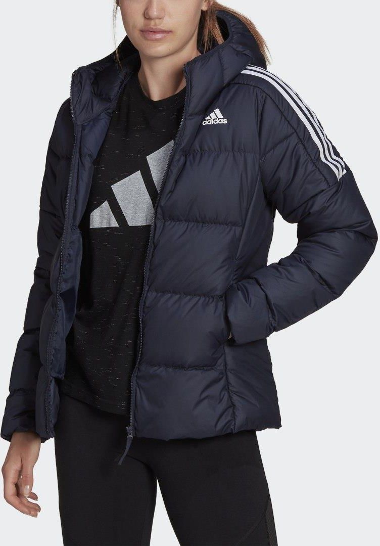 essentials midweight down hooded jacket