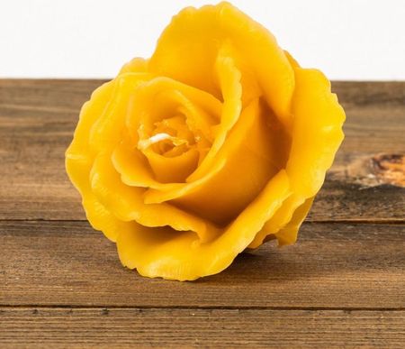 Łysoń Świeca woskowa róża 45mm/80 mm (LYS_S105N)