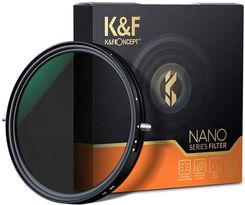 Zdjęcie Filtr VND-CPL szary regulowany z polaryzacją K&F Concept (1-5stop) 67mm - Tychy