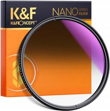 Zdjęcie K&f Filtr Połówkowy szary NanoX GND8 Soft 82mm - Działoszyn