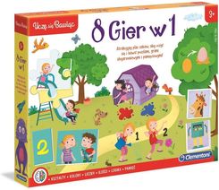 Clementoni Zestaw Gier Edukacyjnych 8w1