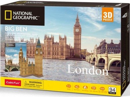 Cubic Fun Puzzle 3D National Geographic Big Ben