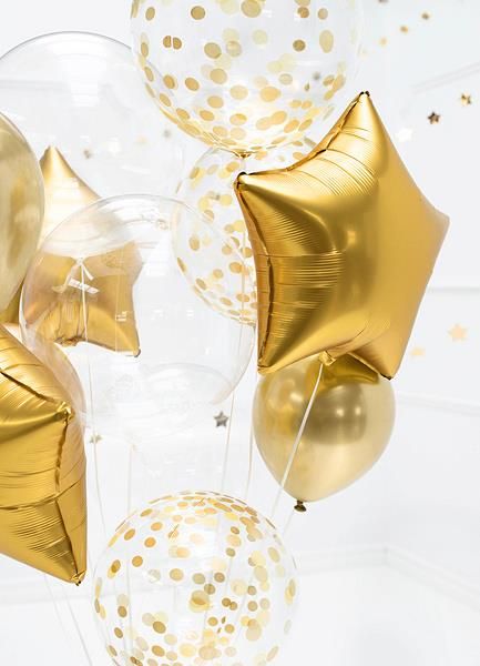 Party Deco Balon Kula 40Cm Transparentny - zdjęcie 1 Party Deco Balon Kula 40Cm Transparentny