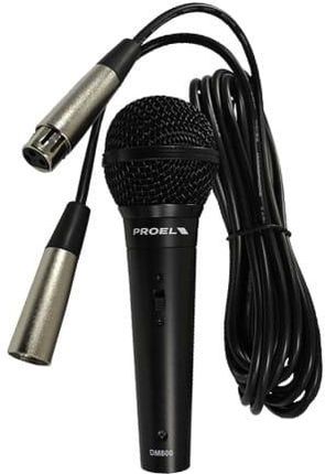 Proel Dm800 B-Stock Mikrofon Dynamiczny + Kabel Xlr 5M