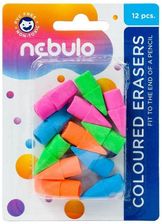Zdjęcie Panta Plast Gumki Do Mazania Kolorowe Nebulo 12Szt. - Oleśnica