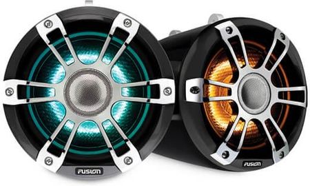 Fusion Signature - 6,5″ 230 W z LED Chromowany głośnik sportowy do montażu na wieży wakeboardowej [010-02438-00]