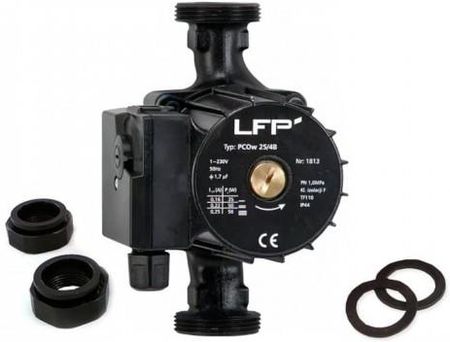 LFP LESZNO Pompa do C.O PCOw 25/40 180mm +śrubunki +uszczelki PCO254
