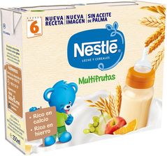 Nestle Kaszka do picia wieloowocowa dla niemowląt po 6 miesiącu 2x250ml - Kaszki dla dzieci