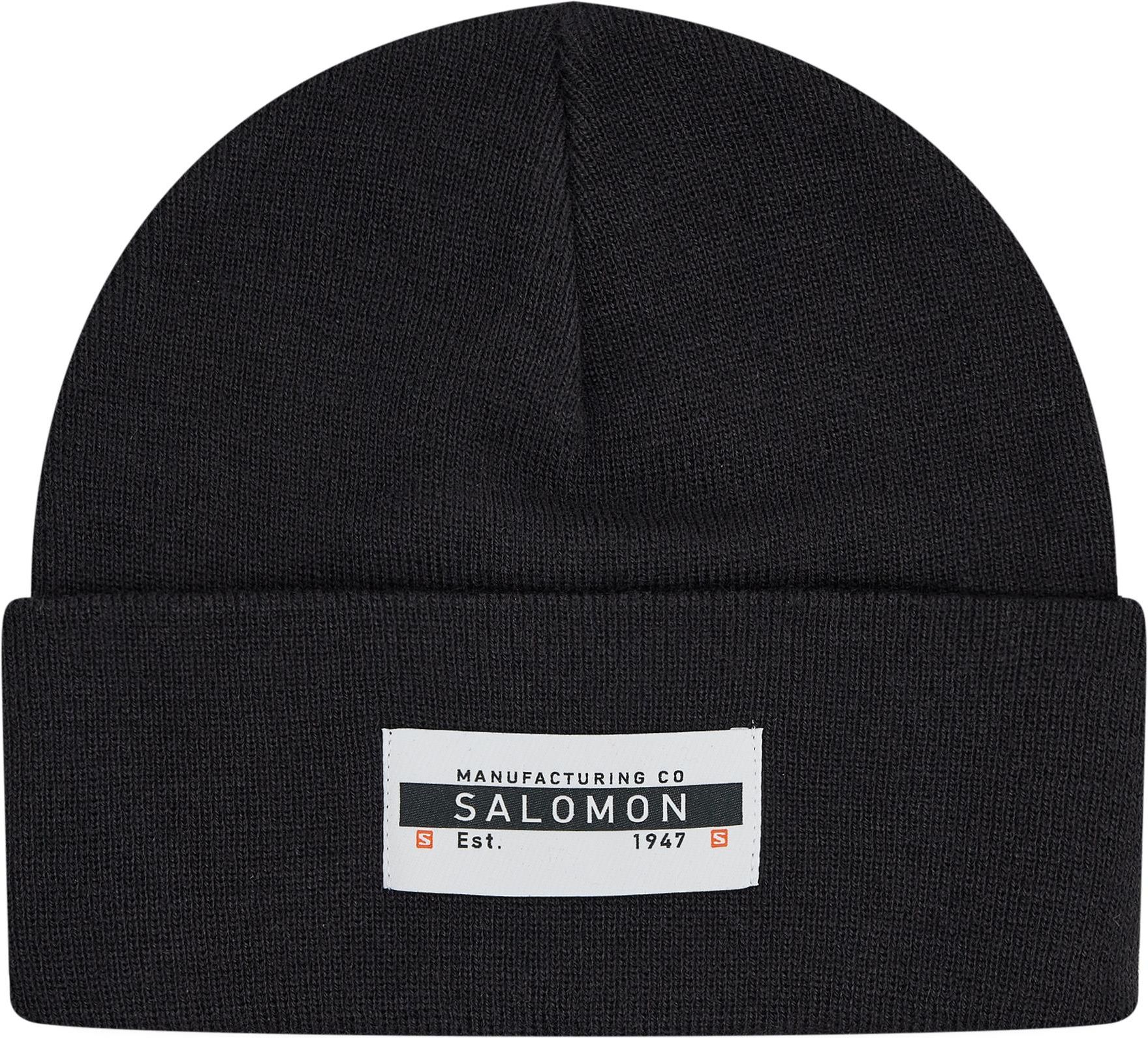 donttelanyone ビーニー Salomon Czapka - Outlife Logo Beanie Lc1585500 Black - Ceny