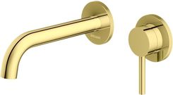 Bateria łazienkowa Kohlman Axel Gold Złoty (QW180AGD) - zdjęcie 1