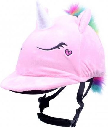 Qhp Czapka Na Kask Unicorn Pink