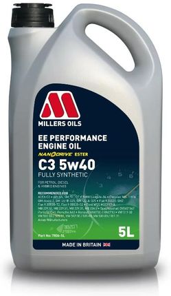 Millers Ee Performance C3 5W40 5L