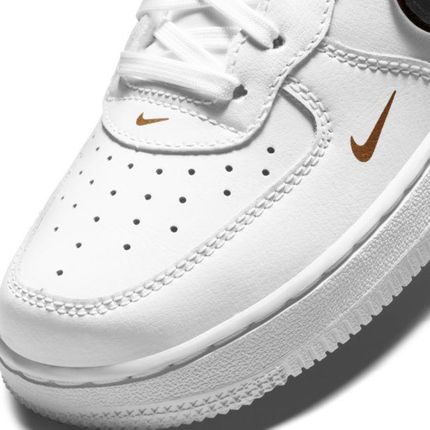 NIKE AIR FORCE 1 LV8 2 (PS) DV0751-100, kolor BIAŁY, Dziecięce Sneakersy