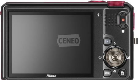 Aparat cyfrowy NIKON COOLPIX S9100 czerwony - Ceny i opinie
