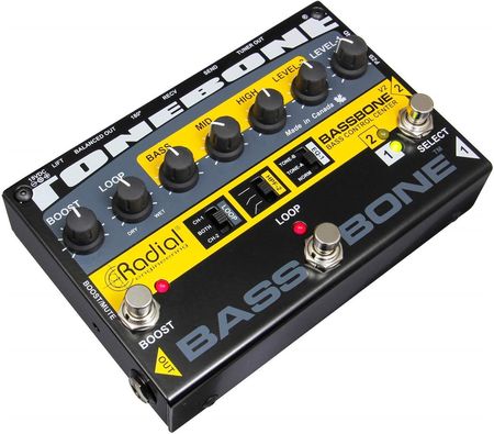 ベース Radial BASSBONE TONEBONE Radial Tonebone Bassbone V2 , Efekt basowy przedwzmacniacz 2